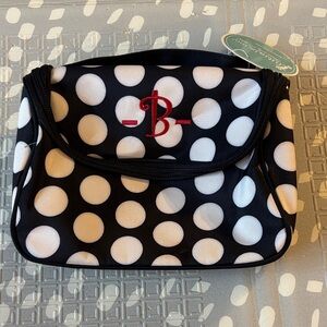 NWT B monogram Toiletries Bag